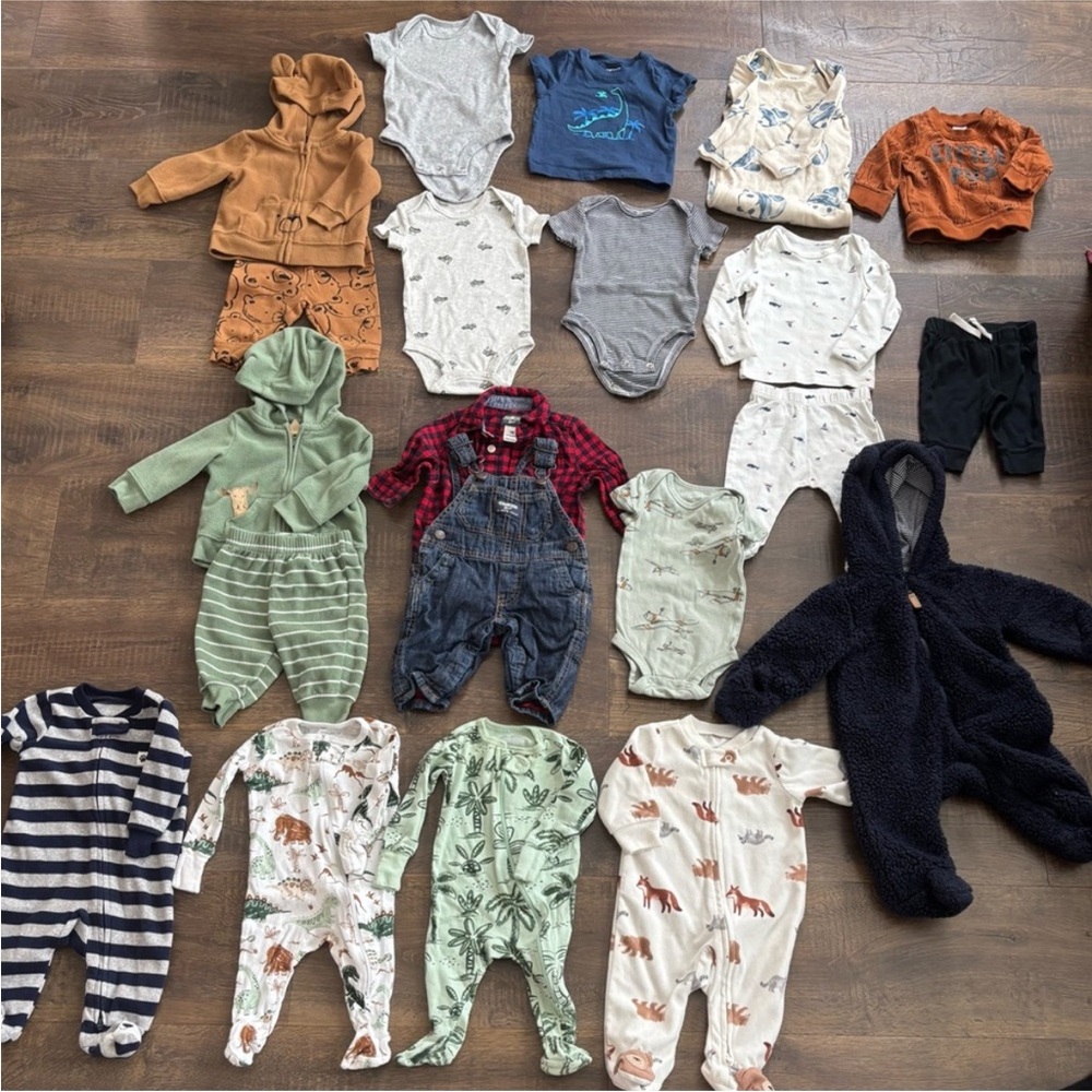 Mixed Baby One-Piece and Outfit Set